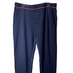 Bombas Sweatpants Bee Better Tapered Cotton Joggers Lounge Gym Blue Men Sz XXL
